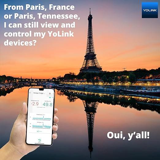 YoLink Super Long Range Smart Relay - Compatible with Alexa, Google, and IFTTT - Max. 5 Amps - Hub Included