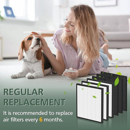 LV-PUR131 Replacement Filters for LEVOIT LV-PUR131 and LV-PUR131s Air Purifier Models, LV-PUR131-RF, 3 Set Filters
