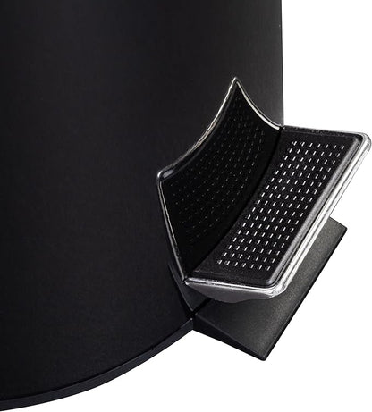 Honey-Can-Do International, LLC TRS-05170 Step Trash Can, 12-Liter 3-Gal, Black