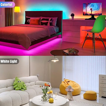 Bestview RGB Color Changing Light Bulbs with Remote Control, RGBW Warm White 5W E27 Screw Base,Mood Flood E26 Light Bulb-16 Color Choices for Home Party Bedroom (2 Pack)