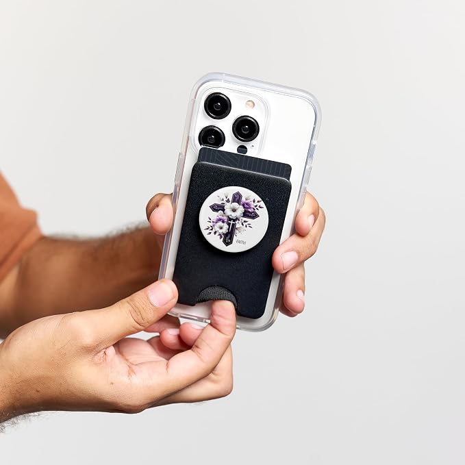 Easter Cross Phone Stand Grip For Smart Phone And Tablets PopSockets PopWallet for MagSafe