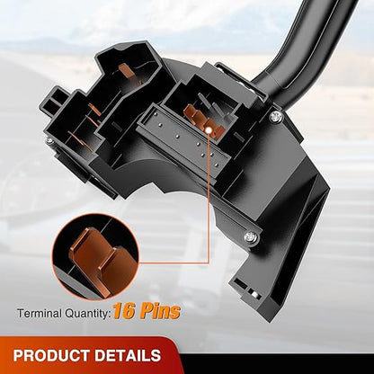 Nilight Turn Signal Switch Compatible with 1992 1993 1994 1995 1996 1997 Ford F150 F250 F350 Aerostar F Super Duty 1992-1996 Bronco 1992-1994 F53 F59 Windshield Wiper