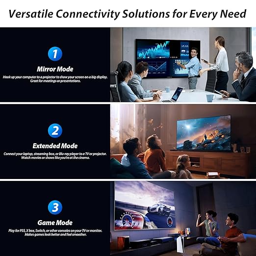 HDMI Cable for CCTV Security Camera Monitor 6FT 4K 60Hz High Speed 2.0 Male to Male HDMI Cord Gaming Extension Cord for Samsung TV Laptop Computer Projector for PS5 for PlayStation 5 for Xbox Black