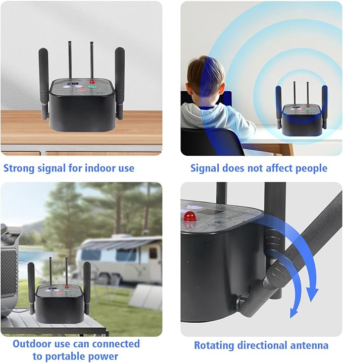 Dog Wireless Fence Pet Intelligent 2026 Newest Electric Containment System, Low Battery AI Smart Alarm Dog Out of Range Reminder, Display Receiver Battery Level, Waterproof Rechargeable Dog Fence