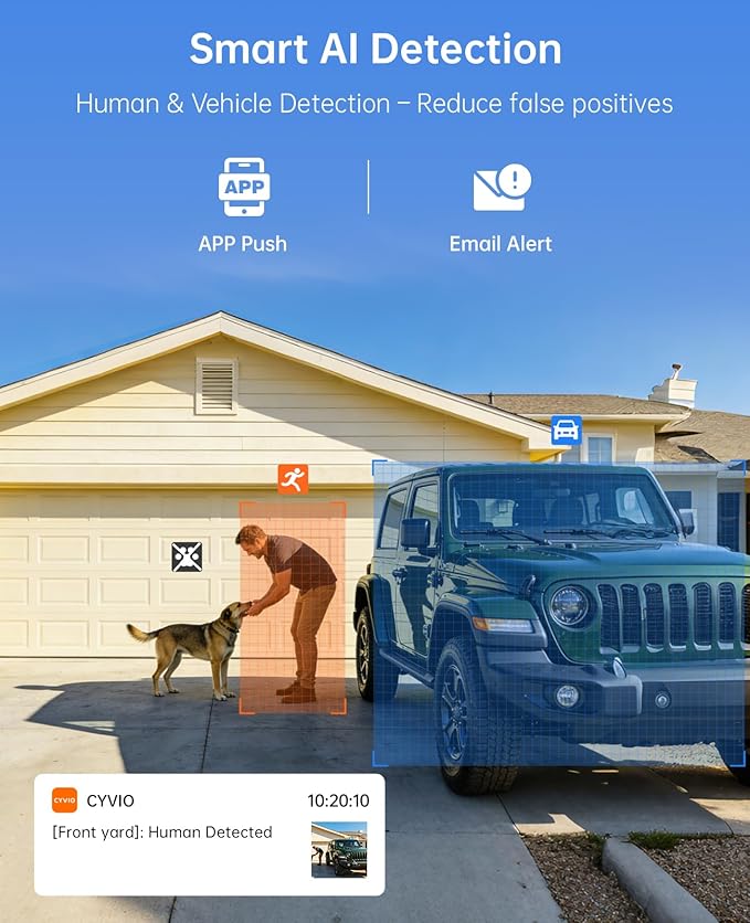 4K PoE Seucrity Camera System, 8pcs 8MP PoE Turret Cameras for Home Indoor/Outdoor Use with AI Detection, 24-7 Recording, Color Night Vision,No Subscription,IP67, 4K 8CH NVR with 2TB HDD(N2838D)