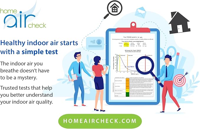 VOCs, Active Mold, & Formaldehyde Tests - Indoor Air Quality by Home Air Check