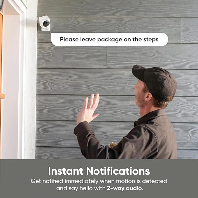 Cam Outdoor Add-on v2 (2 Cameras, Requires Base Station) - 1080p HD Wireless Home Security Camera, 6-Month Battery Life, Color Night Vision, 2-Way Audio, PIR Motion Detection, 24/7 Recording