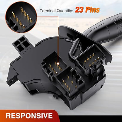 Nilight Turn Signal Switch Compatible with 2003 2004 2005 2006 Ford Expedition 2002-2005 Explorer 2002-2005 Mercury Mountaineer Blinker Windshield Wiper Dimmer Lever