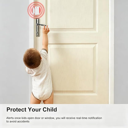10pcs Wireless DIY Home Burglar Alarm System, 4G WiFi GSM, No Monthly Fee,Home Security with App Alert