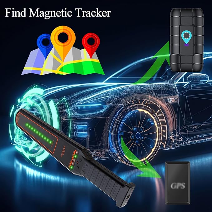 Hidden Camera Detector & Bug Detector, Portable RF Signal Scanner and Camera Finder for Travel, Hotel, Office, Vehicle and Privacy Protection
