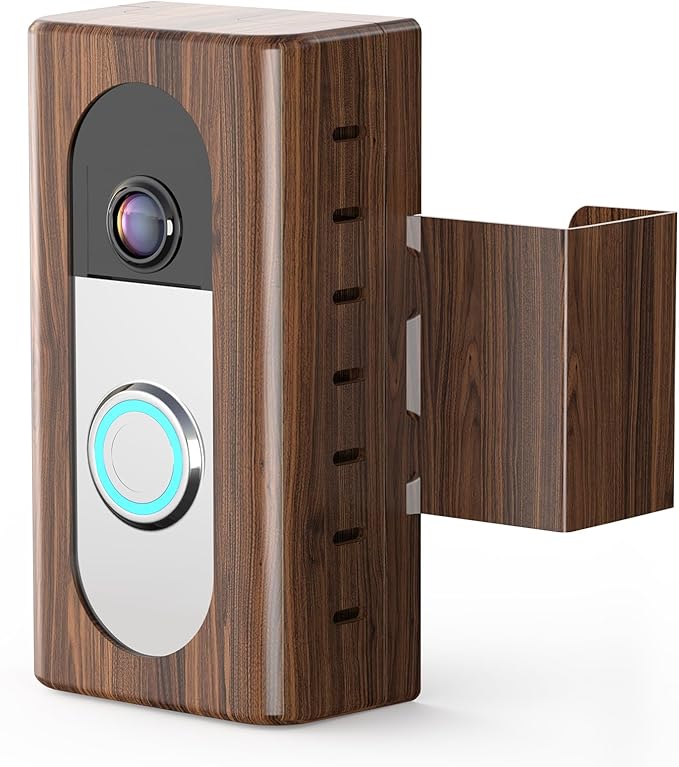 KIMILAR Anti-Theft Video Doorbell Mount Compatible with Most Wireless Video Doorbell, Adjustable Mounting Bracket Accessories for Houses, Apartments, Businesses