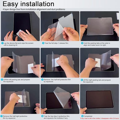 3A High Clarity Paper Screen Protector for Ipad Air 13 Inch M4 2026/M3 2025/M2 2024 [Anti Glare] [Anti Reflection] [Anti Fingerprint] 0.1mm Matte Screen Film for Notetaking and Drawing like on Paper