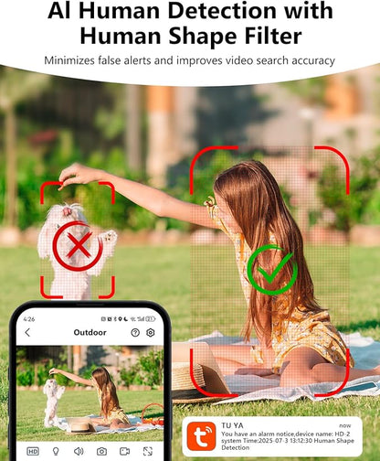 Free Data For A Year,4G LTE Cellular Wireless Security Camra,2K Solar Powered No Wifi Needed PTZ Camera,Two Way Audio, Outdoor IP66 Waterproof,PIR Motion Detection ,Color Night Vision,360 PTZ,SIM