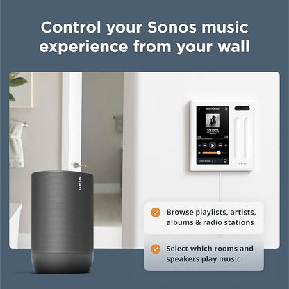 Brilliant Smart Home Control (Plug-In Panel) — Alexa Built-In & Compatible with Ring, Sonos, Hue, Google Nest, Wemo, SmartThings, Apple HomeKit — In-Wall Touchscreen Control for Lights, Music, & More