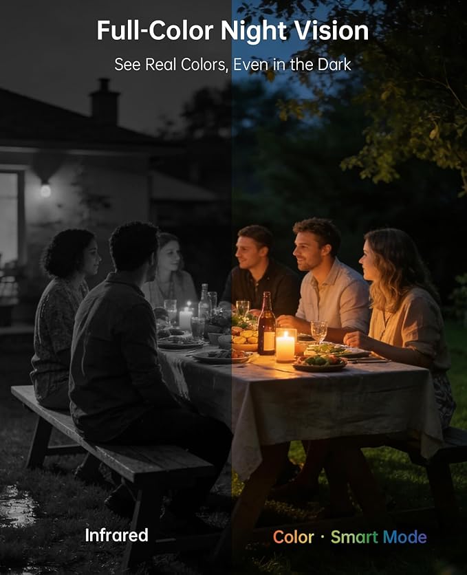 4K PoE Seucrity Camera System, 8pcs 8MP PoE Turret Cameras for Home Indoor/Outdoor Use with AI Detection, 24-7 Recording, Color Night Vision,No Subscription,IP67, 4K 8CH NVR with 2TB HDD(N2838D)