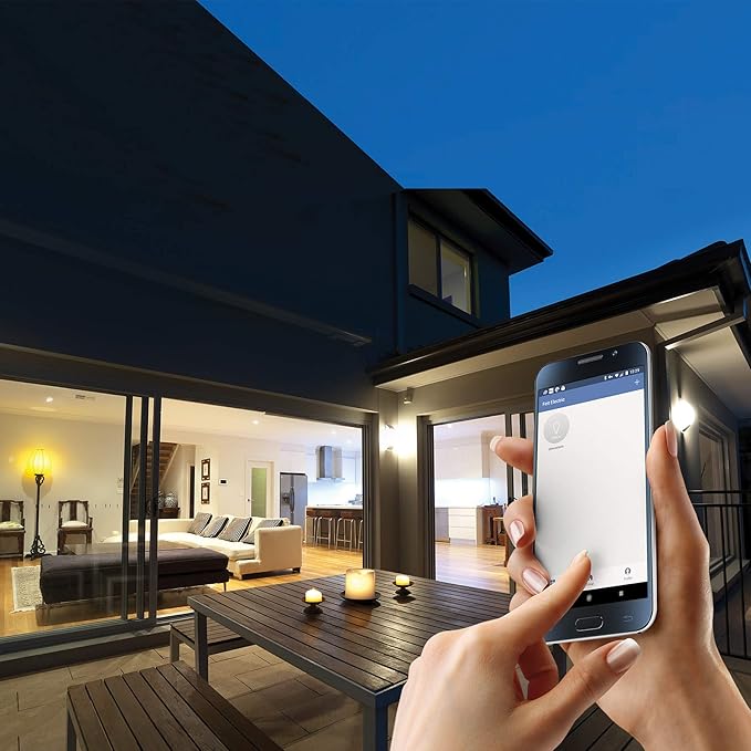 FEIT Electric WiFi Smart Light Bulbs Works with Google and Alexa,Color Changing and tunable White,4-Pack