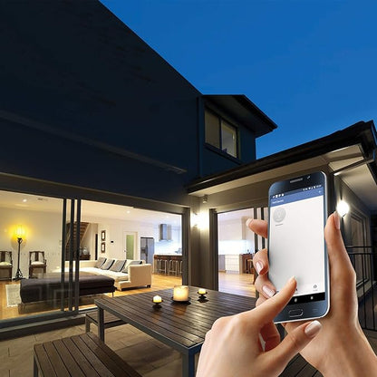FEIT Electric WiFi Smart Light Bulbs Works with Google and Alexa,Color Changing and tunable White,4-Pack
