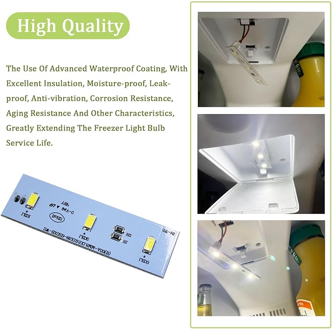ZBE2350HCA SW-BX02B LED Light Strip Bar for Electrolux / Magic Chef Refrigerator -2 Pcs