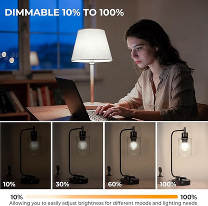 GvvooHome E26 G16.5 Edison LED Bulb, Dimmable 4W 40W Equivalent, 4000K Neutral White, Round Globe Bulbs for Chandeliers, Ceiling Fan, Vanity & Pendant Lights, 90+ CRI, 400LM, 6 Pack