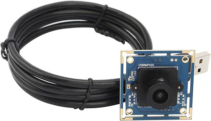 ELP 8MP USB Camera Module 2448p Webcam Board 2.1mm Wide Angle Lens 8MP HD Industrial Laptop USB Camera for Windows/Linux/Android/macOS