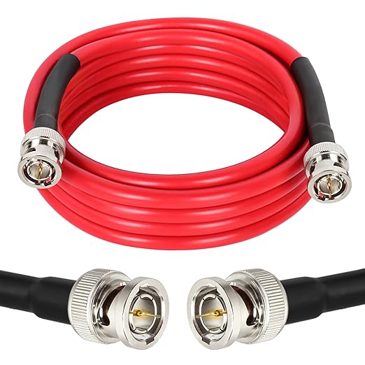 XRDS -RF 15FT SDI Cable - 75 Ohm RG59 BNC Male Cable for 4K 1080P 3G/6G HD SDI Camera Monitor Video Recorder SDI to HDMI Converter Splitter Security Camera