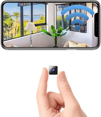 2026 Mini Wireless Security Camera 1080P HD Small Magnetic Home WiFi Micro Camera Nanny Cam with Motion Detection Cloud & SD Storage Night Vision Tiny Cameras Wide Angle for Home Baby Office Indoor