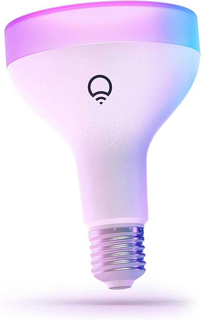 LIFX Color Wi-Fi Smart LED Light Bulbs and BR30 Flood Light (2-Pack)