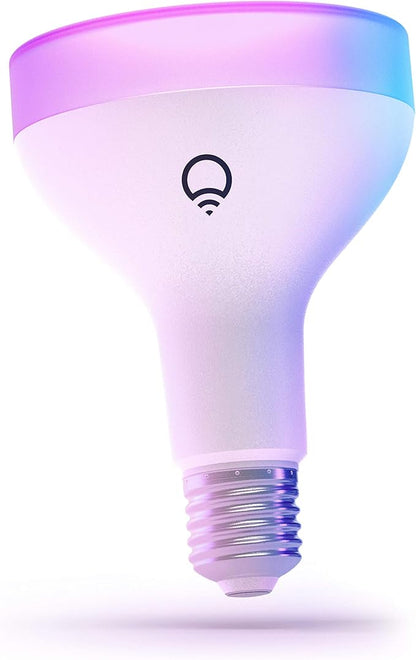 LIFX Color Wi-Fi Smart LED Light Bulbs and BR30 Flood Light (2-Pack)