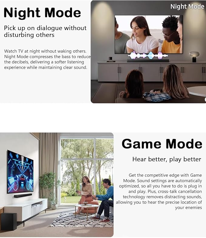 Samsung Soundbar HW-B650F 3.1ch with Subwoofer, Dolby Audio, Powerful Bass Sound Bar for TV, Clear Dialogue, Home Theater Audio System for Movies, Gaming & Music