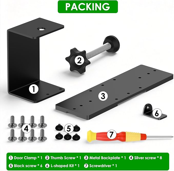 Anti-Theft Doorbell Mount for Tapo Doorbell Camera D210/D225, No Drill Video Doorbell Mount Adjustable Mounting Bracket for Tapo D210, Fully Metal Door Camera Mount for Home Apartment Rentals
