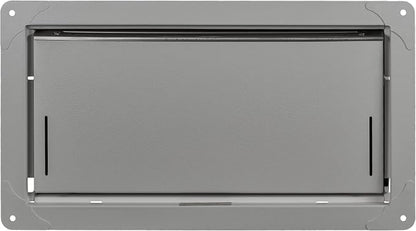 Smart Vent Insulated Foundation Flood Vent – Garage Door Model, FEMA Compliant and ICC-ES Certified Model 1540-524 (Gray)