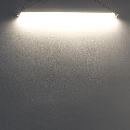 LightingWill LED T8 Light Tube 4FT, Natural White 4000K, Dual-End Powered Ballast Bypass, 2000Lumen 18W (40W Equivalent Fluorescent Bulb Replacement), Clear Cover, AC85-265V Lighting Fixture, 4 Pack