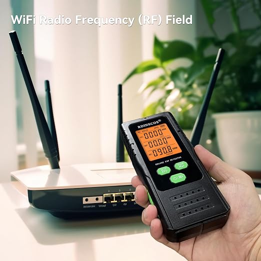 RDINSCOS EMF Detector 3-in-1 Electromagnetic Radiation Meter