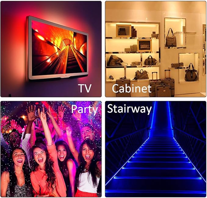 44 Key RGB LED Light Strip Remote Controller Led Light Remote Replacement for SMD 5050 2835 3528 Led Strip Lights