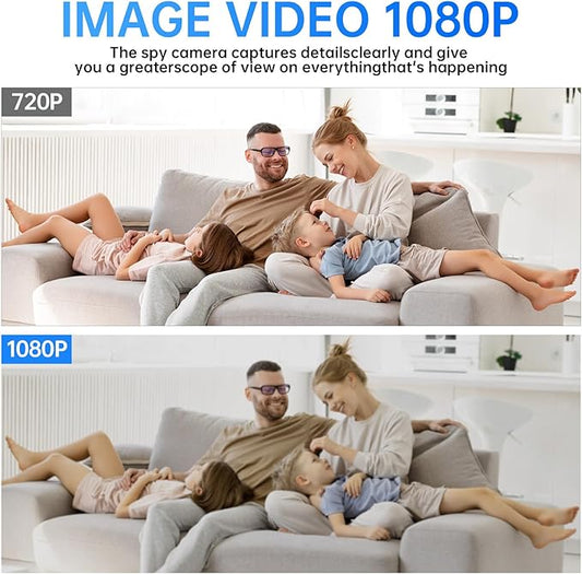 USB Charger Hidden Camera, WiFi Small Spy Security Camera, Full HD 1080P Mini Wireless Nanny Cam Motion Detection with App Live Feed for Home, Window, Indoor, Outdoor