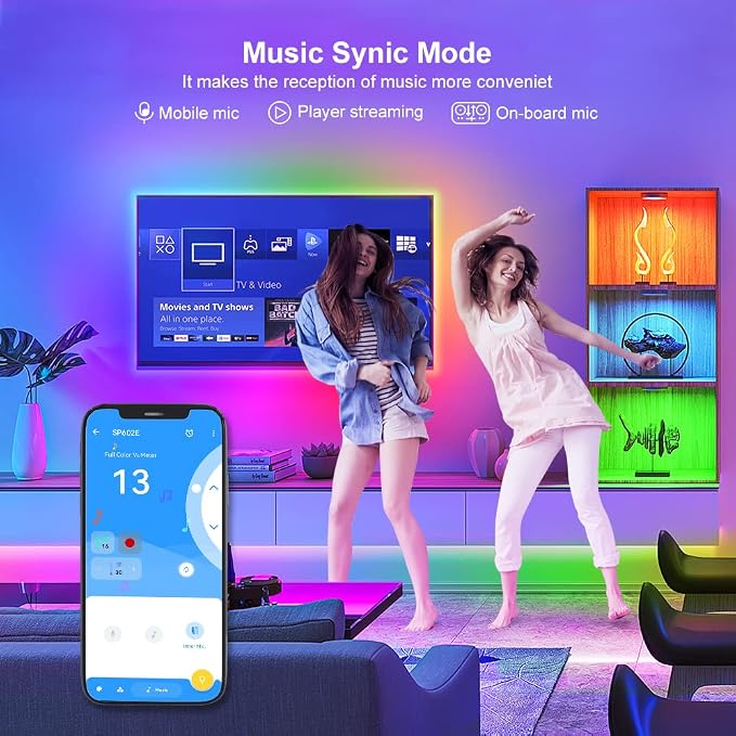 BTF-LIGHTING WS2812B WS2811 WS2813 WS2815 1903 SP602E Bluetooth Controller with 4 Signal Outputs for LED Module Pixel Strip String Light Andriod iOS APP/RF Remote/Trigger Control