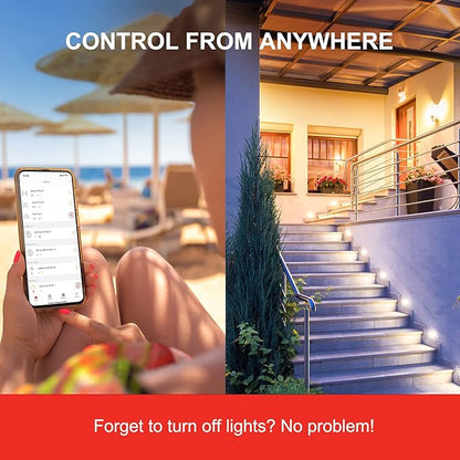 Sengled Smart Light Bulbs, Alexa Light Bulb No Hub Required, Smart Bulbs That Work with Alexa & Google Home, WiFi Light Bulb A19 800LM 60W Equivalent, Soft White High CRI>90, Only 2.4GHz WiFi,4 Pack