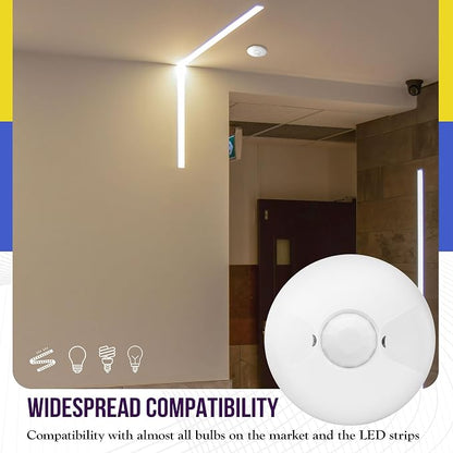 ENERLITES Low Voltage Ceiling Sensor Pir Occupancy Motion Detector, MPC-50L