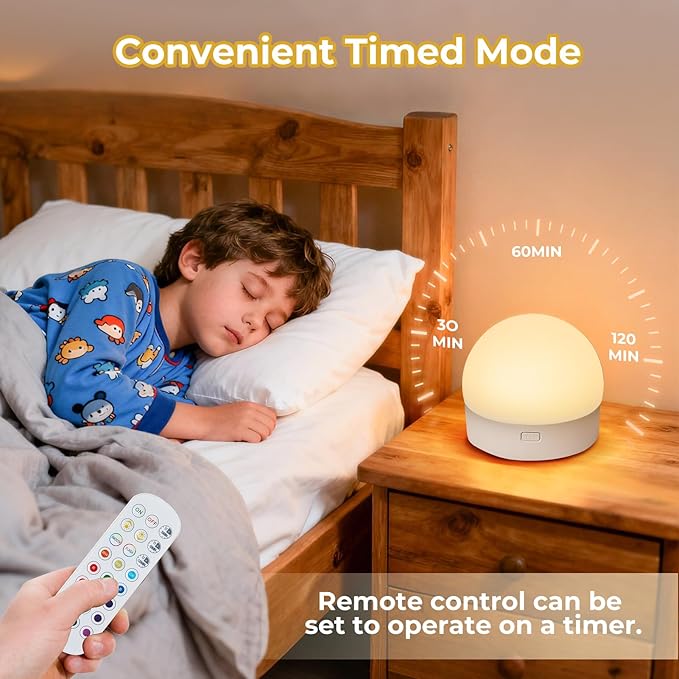 Rechargeable Light Bulb with Remote and Timer Rechargeable Magnetic Bulbs for Sconces and Lamps E26 Battery Light Bulb 3 Color Temperatures,15 RGB Colors,2 Pack