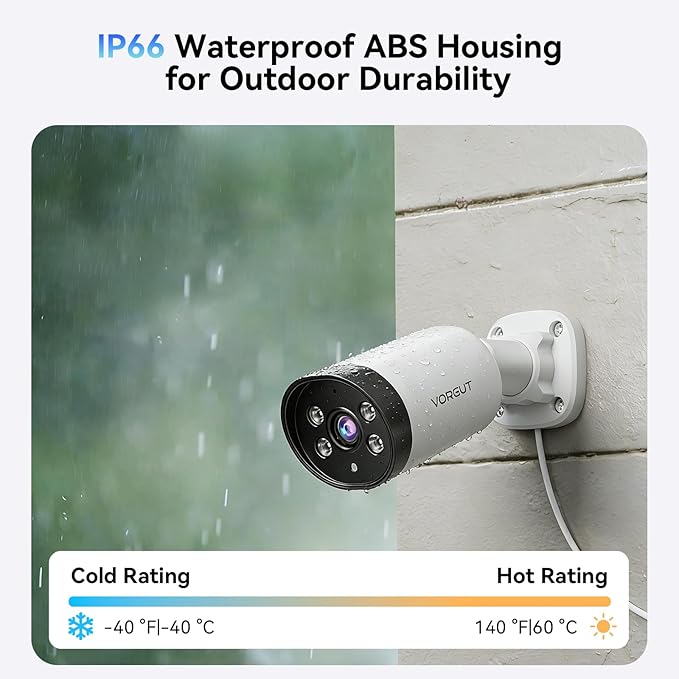 4K Wired Security Camera System, 8CH 8MP Lite DVR with 3TB HDD, 4X 8MP Wired CCTV Cameras, Indoor/Outdoor Home Surveillance DVR Kit with Human/Vehicle Detection, Smart Dual Light, 24/7 Record