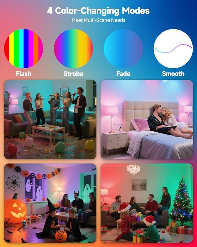 G9 LED Bulb Color Changing Remote Controlled, G9 RGB Light Bulbs LED Not Smart, 3W 100-240V 2700K Warm White+15 Multi Color for Indoor, Party & Christmas Decor (2 Bulbs and a Remote)