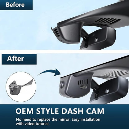 Mangoal 4K Dash Cam Custom fit for Mazda CX-50 2025 2026(Model B), UHD 2160P Video, Free App & WiFi, 64GB Card
