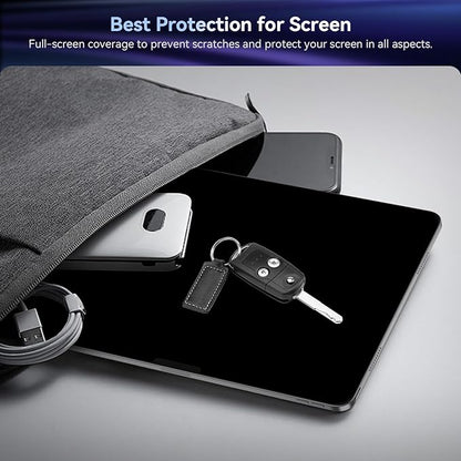 Privacy Screen Protector Compatible with iPad Pro 13 Inch M4/M5 [2024/2025 7/8th Gen], Anti Glare Blue Light Spy Filter Private, High Sensitive Bubble-Free Easy Install Black Security Screen Shield