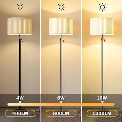Yochoice 3 Way Light Bulbs 40 70 100 Soft White 3000K, 4-Pack A19 3 Way LED Light Bulbs, 4/8/12W Three Way Light Bulb E26 Medium Base, 3 Way Bulb for Reading, Indoor Living Room Bedroom Office Kitchen