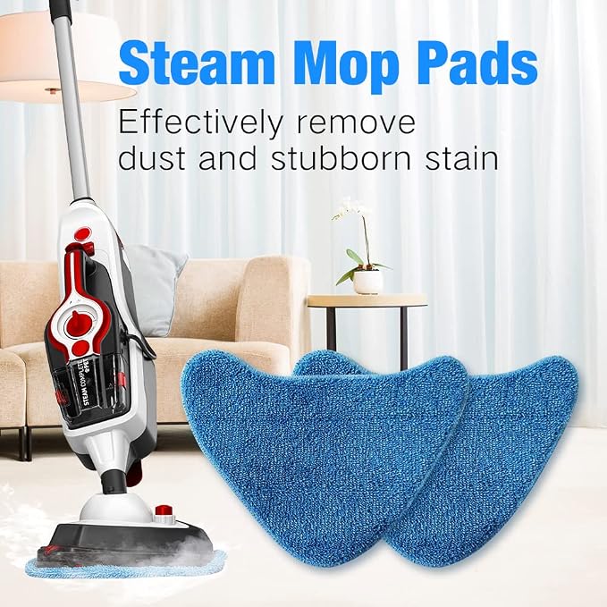 Vacuum Accessories Replacement for Hoover WH21000 Reusable Microfiber Soft x4 Mop Pad