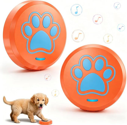 ChunHee Bells for Dog Training to Go Outside - Dog Door Bell with 36 Custom Sounds | Bell for Dogs to Ring to Go Potty | 5 Adjustable Volume(0-115dB) | Teach Puppies to Signal to Go Outside