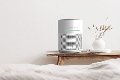 GermGuardian Airsafe+ HEPA Air Purifier for Home, Large Rooms Up To 1043 Sq. Ft. with HEPA Air Filter, UV-C Light & Air Quality Sensor, AC3000W, White