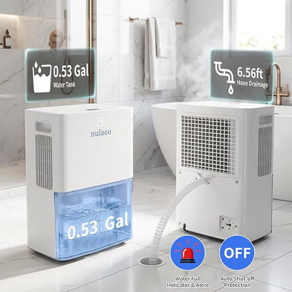 3600 Sq. Ft Dehumidifier for Basement - 36 Pints Dehumidifier Built-in Compressor, 3 Modes Smart Humidity Control, Auto Defrost and 24H Timer & 67 OZ Water Tank, Portable for Bedroom & RV