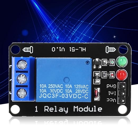 3.3V Relay Module for, Electronic Switch Control Board with LED Indicator, Compatible with Smart Home Automation Systems and DIY Projects