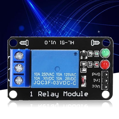3.3V Relay Module for, Electronic Switch Control Board with LED Indicator, Compatible with Smart Home Automation Systems and DIY Projects